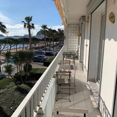 T3 Sur La Plage Teramare Vue Feerique Mer,Wifi, Parking Inclus , Clim La Ciotat